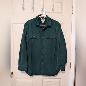 LL Bean Men's Med Chamois Button down shirt